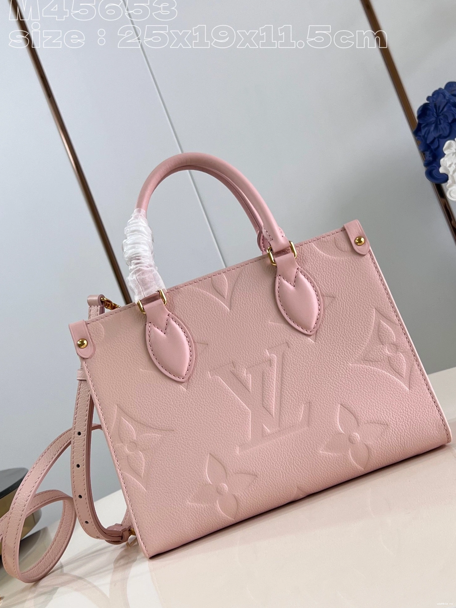 WIS VUITTON ONTHEGO PM-25*19*11.5cm LOUIS 0725